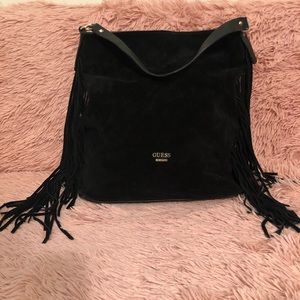 Guess Fringe Leather Bag